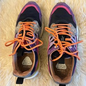 sneakers flower mountain.